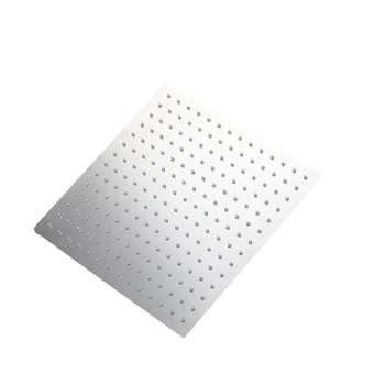

8 10 12 16 20 24 Inch LED Rain Shower Head B8136 Stainless Steel Rainfall Shower Head Bathroom Ultra-thin Shower Head