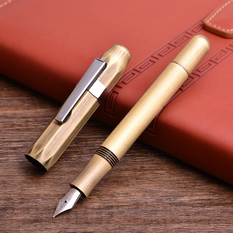 1 шт. логотип лазером на заказ Ретро металлическая ручка модная ...