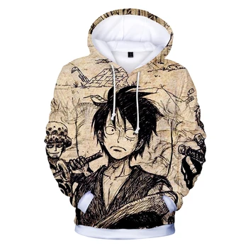 

Latest 3D One Piece Hoodies Men Women Fall Winter Fashion Harajuku One Piece 3D Anime Sweatshirt Boy/Girl Hoodies