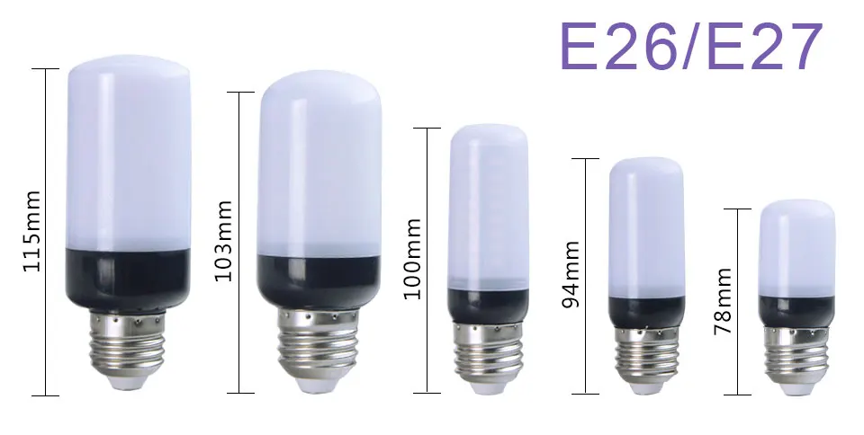 6 шт. SMD 5736 Светодиодная лампа e27 Bombillas LED E26 e12 светодиодная лампа 3 Вт 5 Вт 7 вт 9 Вт 12 Вт Ампуле LED AC100V 110 В для дома Освещение