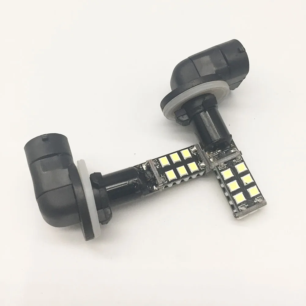 

YSY 10X Car Styling 6500K HID Xenon White 15-SMD 881 H27 LED Replacement Light Bulbs Bright For Fog Lights Driving DRL Car Auto