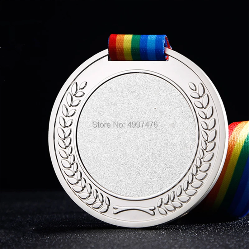 silver customized medal