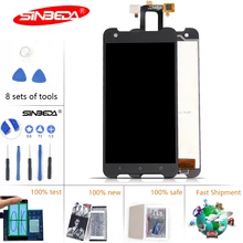 Sinbeda For HTC One X S720e LCD Sensor Touch S720e Screen Digitizer Full Assembly 4.7'' 1280*720 For HTC S720e Display Black