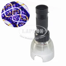 2in1 24X-32X Handfree зум Лупа с 3 светодиодные+ мини 6x16 очень короткие Оптика телескопа