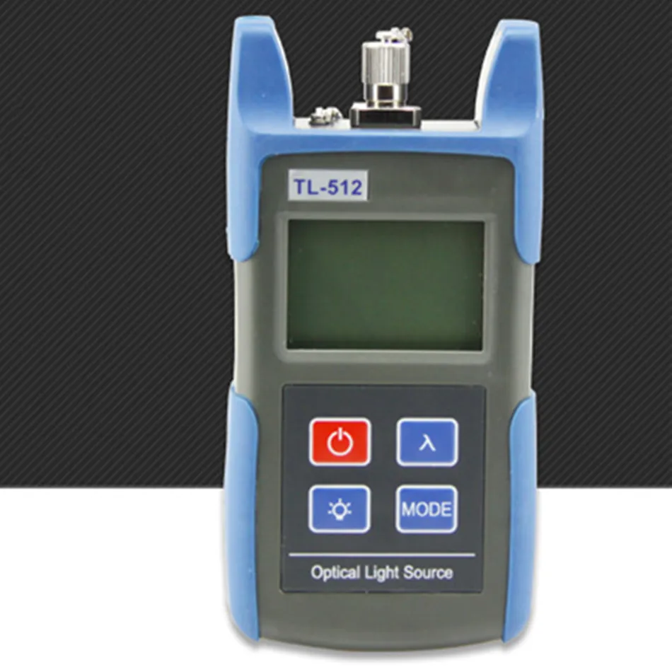 

TL512 Dual-wavelength Handheld Stable Laser Source Optical Fiber Test Communication Instrument Power Emission Light Sour