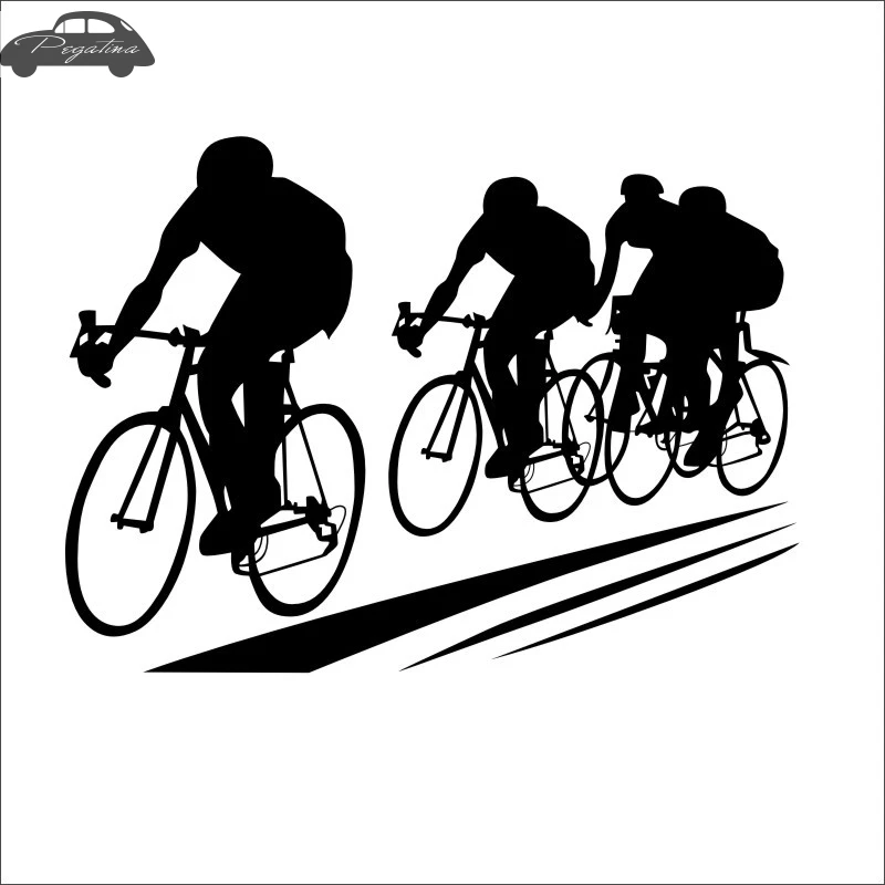 Pegatina Bike Sticker Bicycle Cycling Car Decal Posters Vinyl Wall Decor Mural Sticker