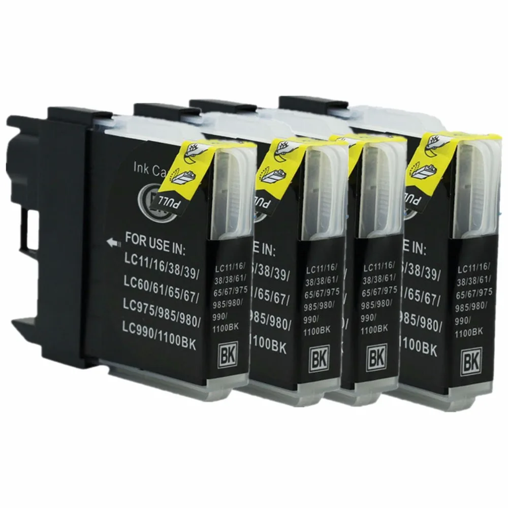 

LC 67 980 990 1100 Ink Cartridges Replacement MFC990CW MFC5490CN MFC5490CW MFC5890CN MFC6490CN MFC6490CW