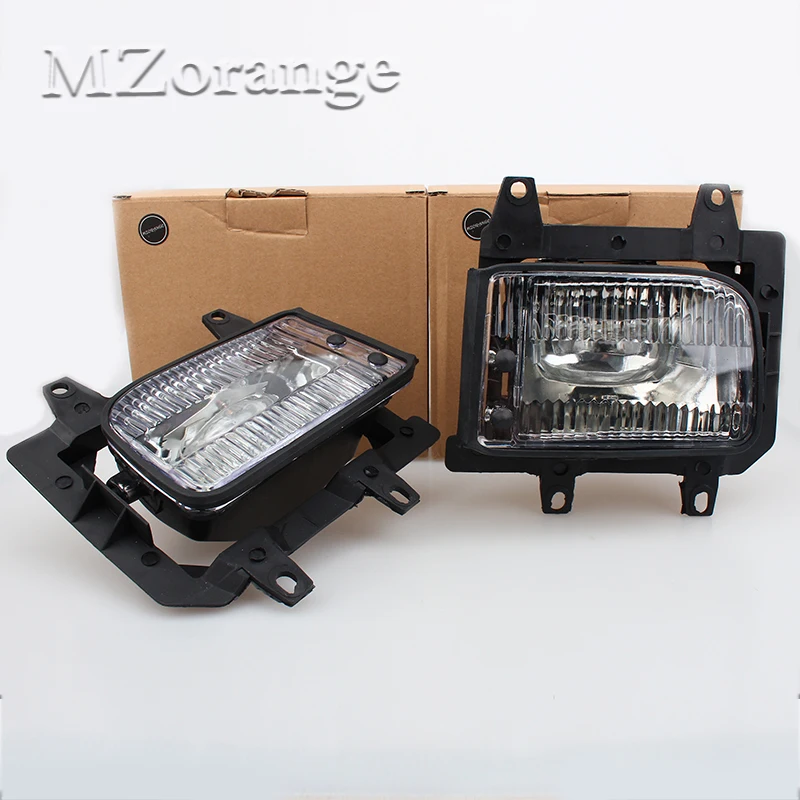 

MZORAGNE Pair of Left & Right Front Fog Light Transparent Plastic Lens Kit For BMW E30 3-Series 1985-1993