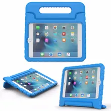 MoKo caso iPad Mini 4 chico a prueba de golpes de manejar luz peso Super soporte protector funda para Apple iPad Mini4