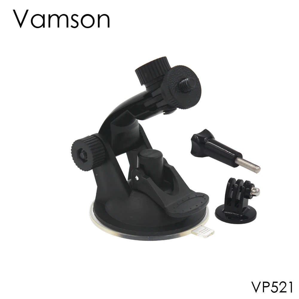 

Vamson 360 Degree Rotation Suction Cup Mount Holder Windshield Car Mount Stand for Gopro Hero 6 5 4 for Yi 4K