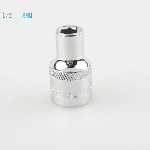 1/2 Multi size Socket Wrench Head Metric Socket Set Socket End Kit Bolt