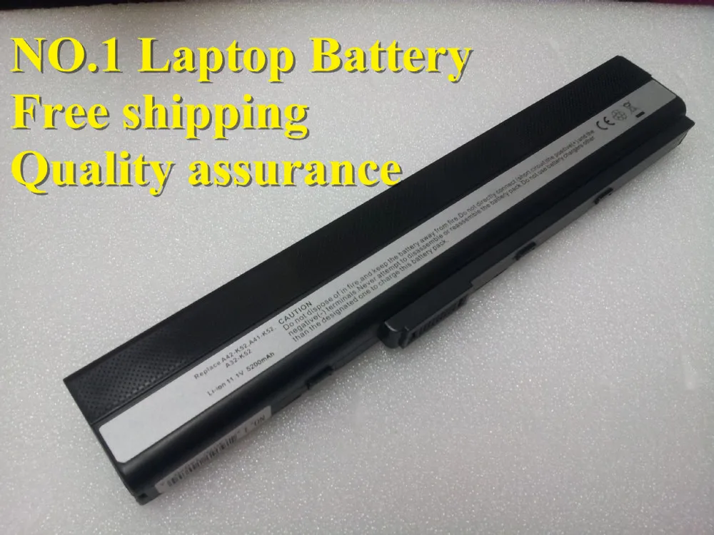 Батарея для Asus A52 K42 K42JB K42JV K52 K52F K52J K52JB K52JC K52JE K52JK K52JR K52DE K52F-A1 K62JR X42 X42JR X52 X52N |