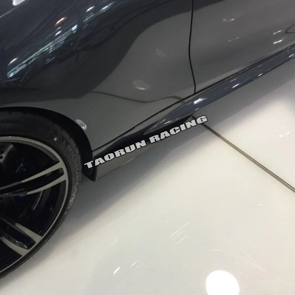 Боковой бампер F87 M2 из углеродного волокна юбка разветвитель щитки для BMW 2016 2018
