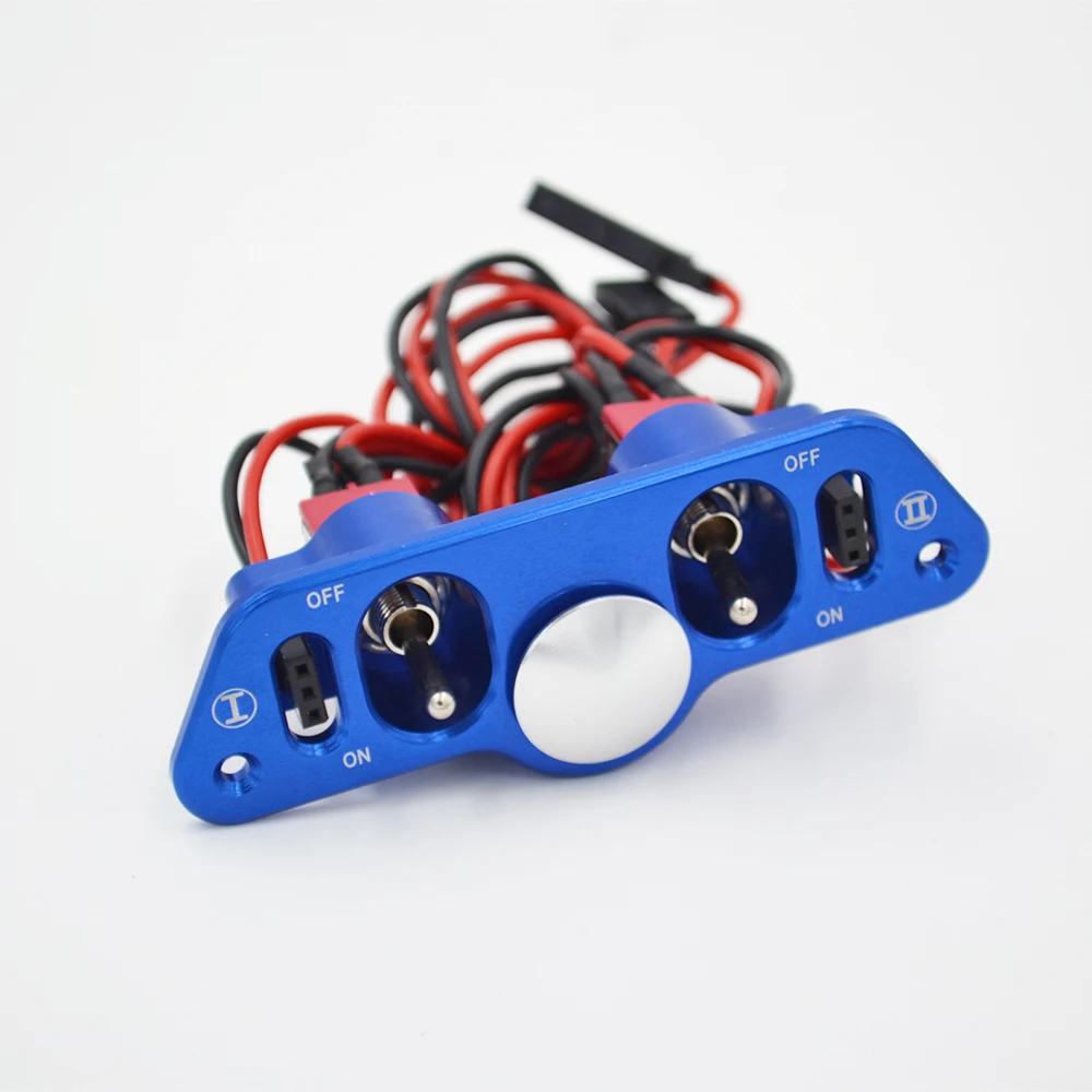

Radio Blue Heavy Duty Dual ON-OFF Power Switch w/ Fuel Dot for RC Airplane Gasoline Engine