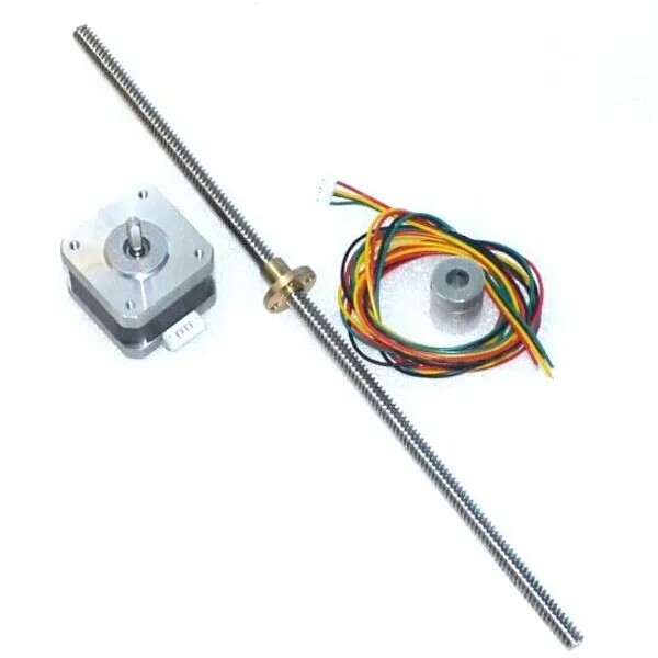 

3D Printer Z Axis Stepper Motor Lead Screw 42HB34F08AB Screw Pitch Free shipping