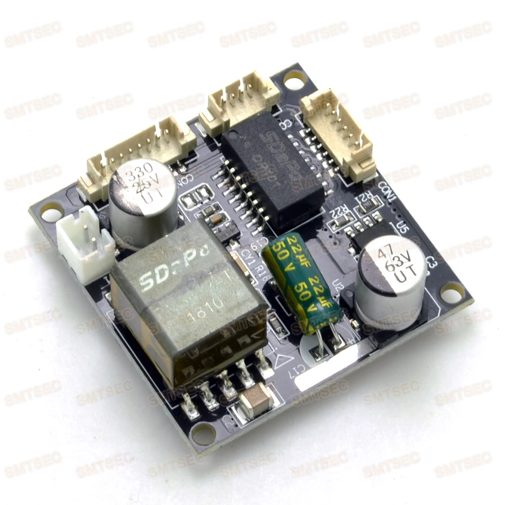 Плата IEEE802.3af PoE 38x38 мм 20 Вт (12 В/2 а) Модуль POE для SMTSEC CCTV IP плата безопасности модуль