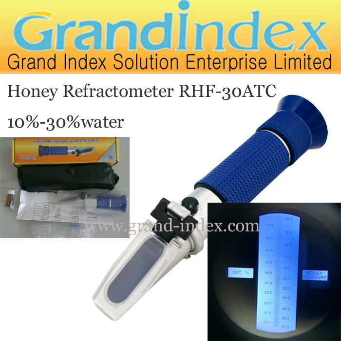 Honey Refractometer RHF 30ATC +Calibration oil,great for bee keeper