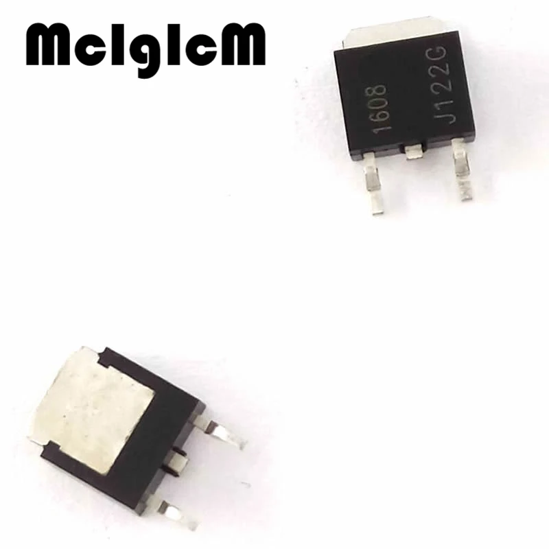 MCIGICM free shipping MJD122G,10pcs MJD122G SMD Complementary Darlington Power Transistor MJD122