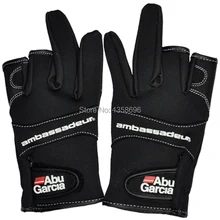 Abu Garcia 3 Cut перчатки для пальцев водонепроницаемые охотничьи перчатки