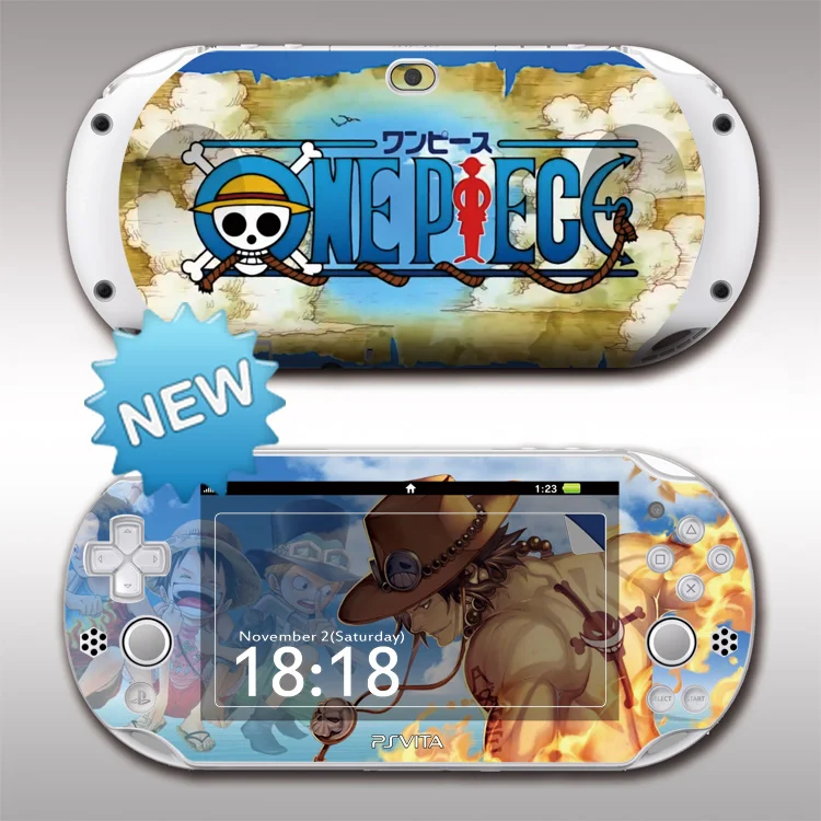 Передняя и задняя защитная пленка psv 2000 для sony PS vita 2000 psv 2000 one piece deckle виниловая наклейка протектор