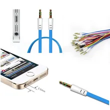 Tiptop Hot Sale 3.5mm Jack Male to Male Car Aux Auxiliary Cord Stereo Audio Cable for Phone for iPod SEP 5