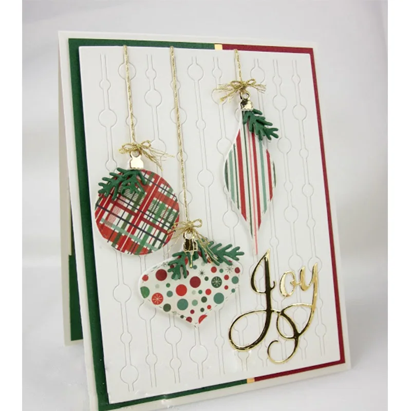 

Word "Joy" Metal Cutting Dies Stencils DIY Scrapbooking Album Paper Cards Craft Embossing Word Dies