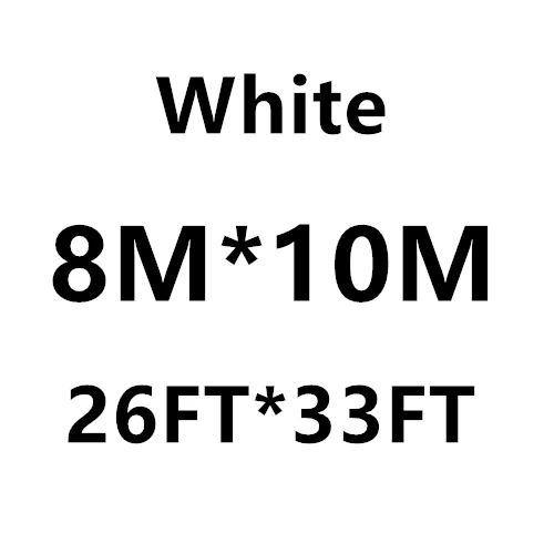 VILEAD 8 м x 10 м(26FT x 33FT) Белоснежка цифровая камуфляжная сеть военный армейский Камуфляжный сетчатый солнцезащитный крем солнцезащитный навес палатка - Цвет: White