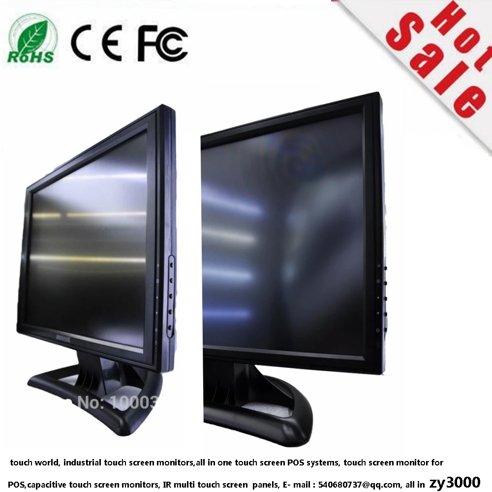 warranty 1 year 17 inch LCD TFT 4:3 1024*768 VGA DVI dc12v input 4/5 wire USB RS232 resistive touchscreen for POS Terminal warranty 1 year 17 inch LCD TFT 4:3 1024*768 VGA DVI dc12v input 4/5 wire USB RS232 resistive touchscreen for POS Terminal