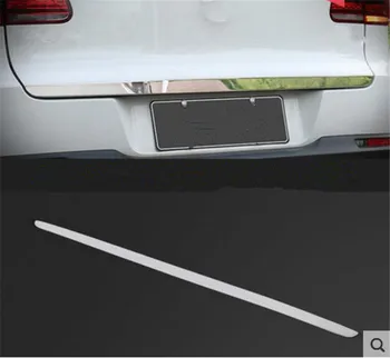 

Stainless Steel Rear Trunk Lid Cover Trim Tail Gate Protector Back Trunk Cover Fit For Volkswagen Tiguan MK1 2010-2015