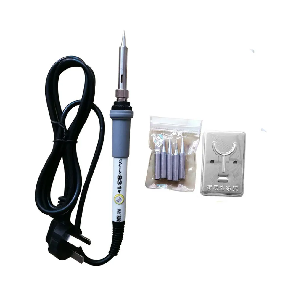 

Soldering Iron 60W Adjustable Temperature Electric Solder Iron gun Rework Station Handle Heat Pencil Welding Repair Tools