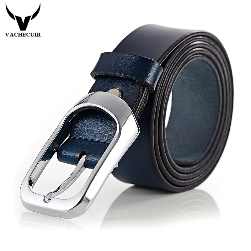 

VACHECUIR 100% cowhide genuine leather belts for men brand Strap male pin buckle vintage jeans cowboy Cinto Masculino men belt