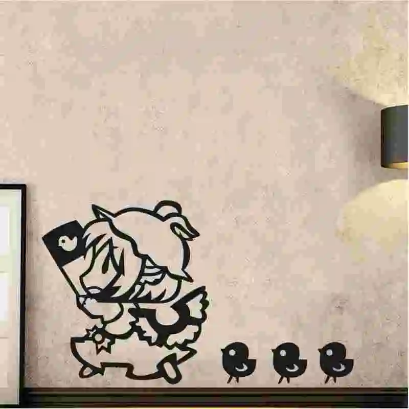 Проект Touhou настенные наклейки домашний декор декоративные украшения аниме