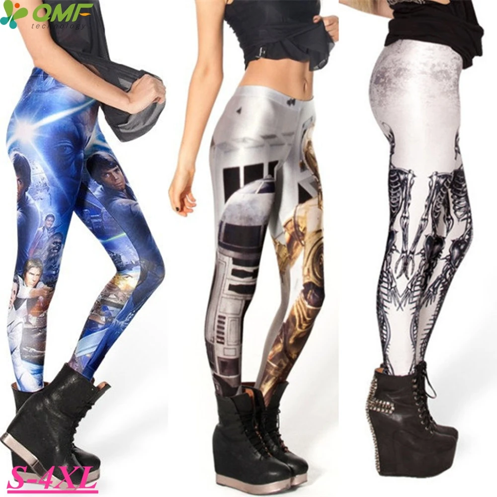 Blue Darth Vader Pencil Pants Trousers 