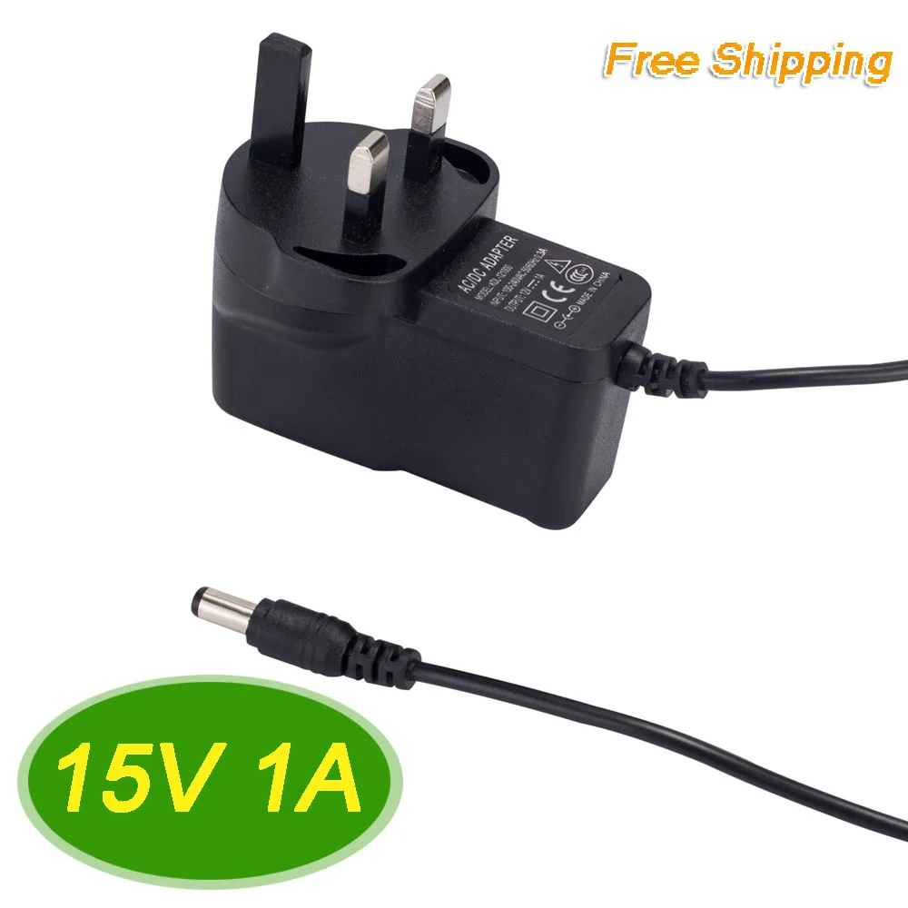 1PCS AC 100V-240V Converter DC 15V1A US/EU/AU/UK Plug 15V 1A Power Adapter Supply Tablet Charger 5.5mmx2.1mm-2.5mm Free Shipping |