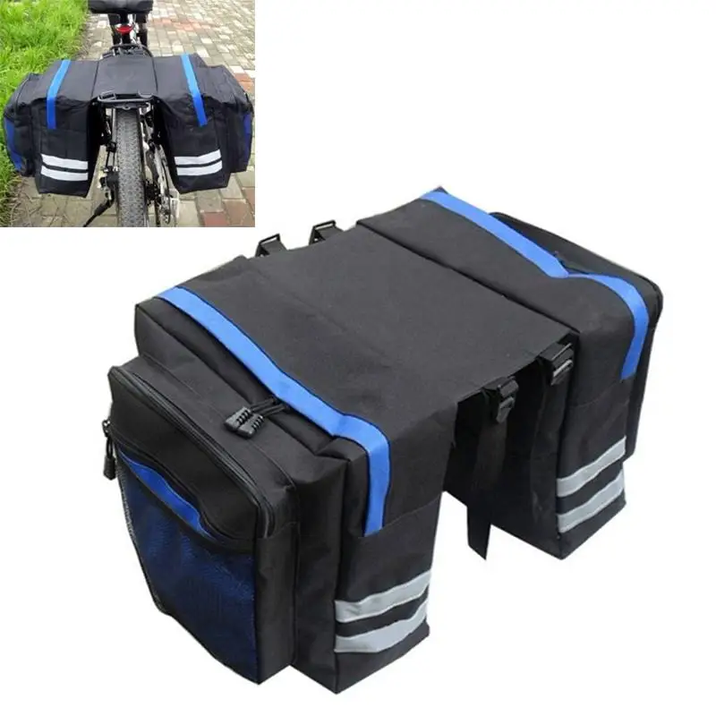 

Bicycle Bike Bag Mountain Bike Waterproof Cycling Rear Seat Bag Bicycle Trunk Shoulder Handbag Pannier