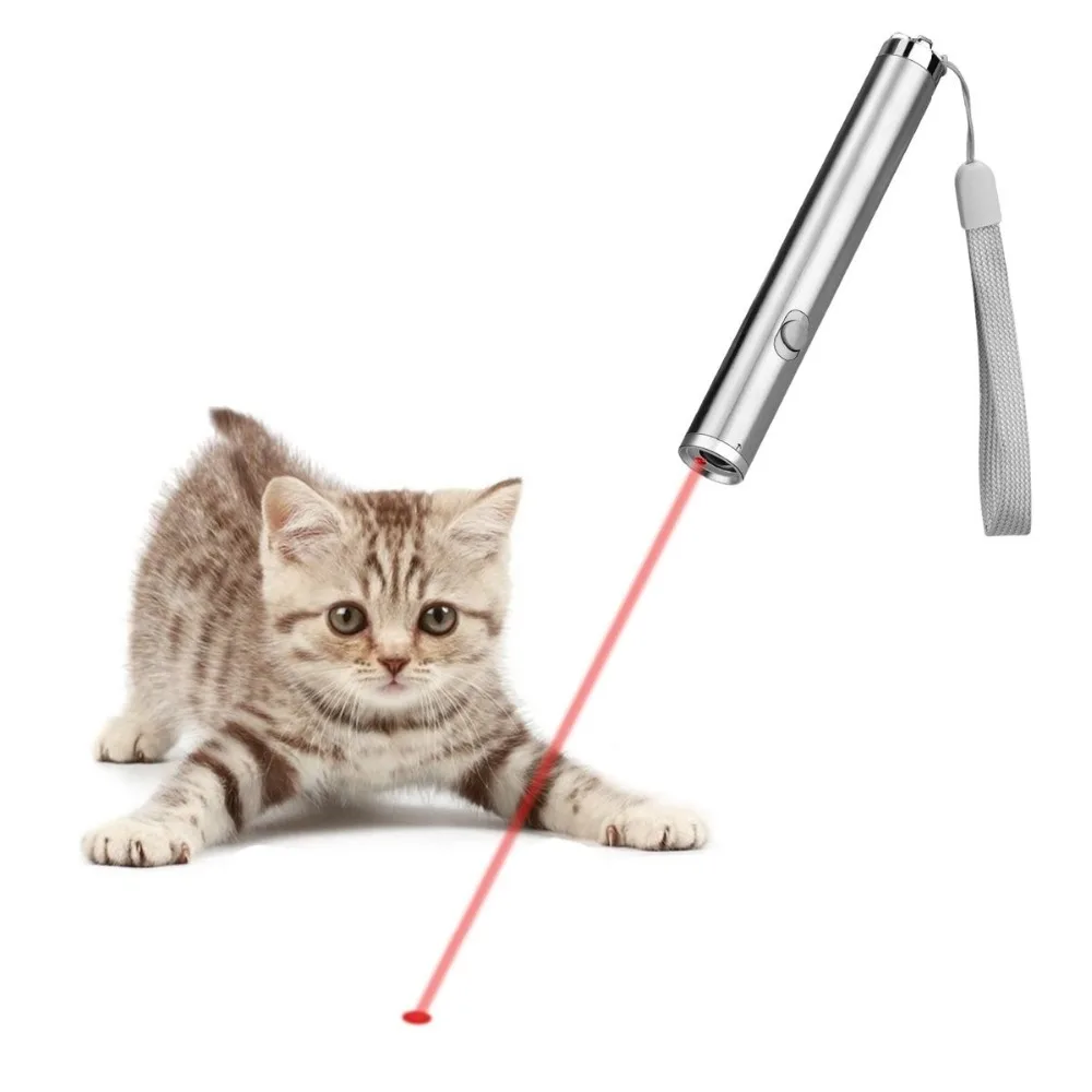 Cat Toys,Interactive Light Toys for Cats and Dogs,3 in 1 Function Red