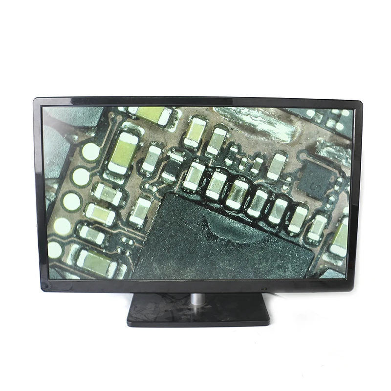 Simul фокальный Тринокулярный Стерео микроскоп 3,5-45X непрерывное увеличение 720P 13mp VGA HDMI видеокамера для пайки печатных плат