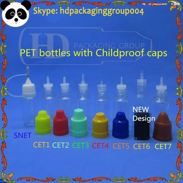PET bottles with childproof caps--group--Chris