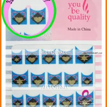 Best предложения 250 шт. французский наклейки на ногти Высокое качество Mix 3D Дизайн ногтей стикер