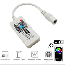 DC12V Led Wifi Controller RGB/RGBW Mini Led Controller for RGB/RGBW Led Strip Light