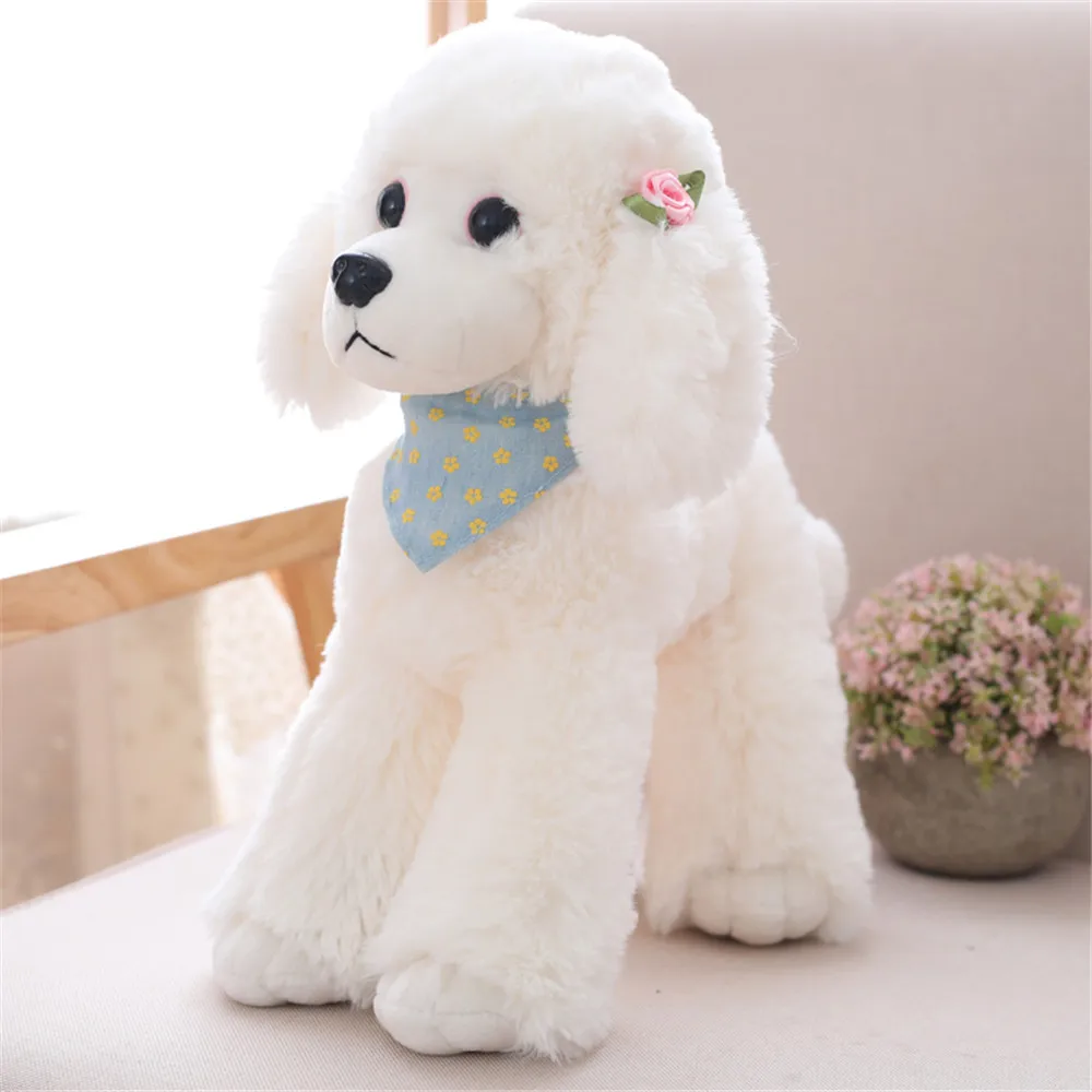Fancytrader Pop Plush Anime Poodle Toys Kids Gift Soft Stuffed Cuddly Animals Dogs Doll 40cm 16inch7