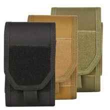 MOLLE тактическая кобура армейская камуфляжная сумка крюк петля ремень сумка кобура Чехол для мобильного телефона наружное оборудование
