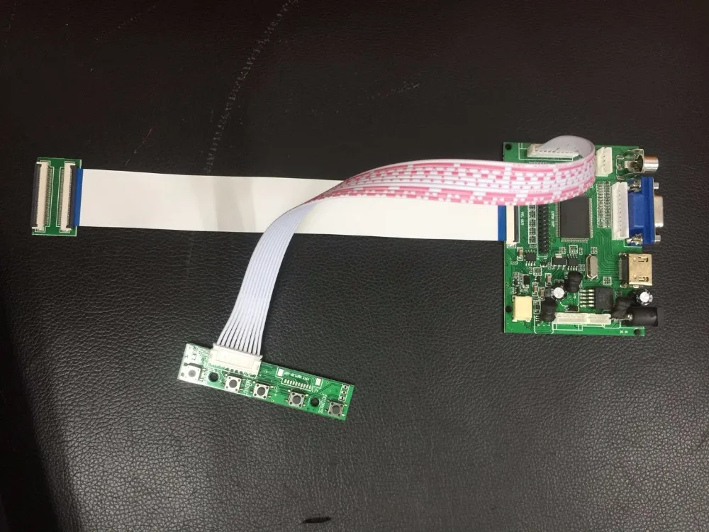 Для AT070TN90 92 94 Поддержка VGA HDMI 2AV VS TY2662 V1 LVDS TTL 50PIN плата контроллера|Экраны| |