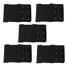 Бюстгальтеры крючки на бюстгалтер для регулировки размера 3 крючка 2 ряда женские регулируемые нижнее белье удлиненный бюстгальтер на крючках бюстгальтер на застежке ремень с удлинением 4 шт