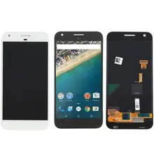 ЖК-дисплей сенсорный дигитайзер сборка запасные части для htc Google Pixel XL 5,5/Nexus M1 5,5"