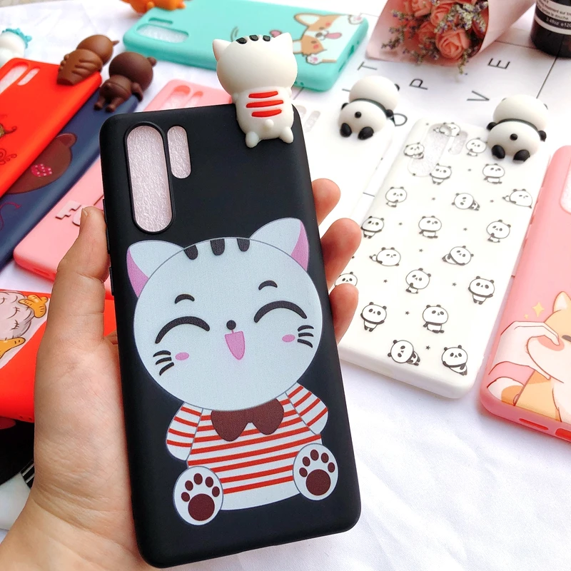 P30 Pro Чехол для Etui huawei P30 Pro Чехол 3D Kawaii панда Единорог силиконовый чехол для Funda huawei P30 Lite P30Pro чехол для телефона - Цвет: 11