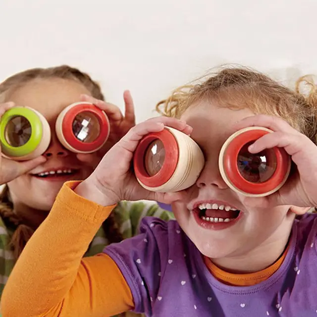 Magic Wooden Kaleidoscopes Fun Toys for Children Kids Gift Preschooler Prism Montessori Early Learning Educational Puzzle 5