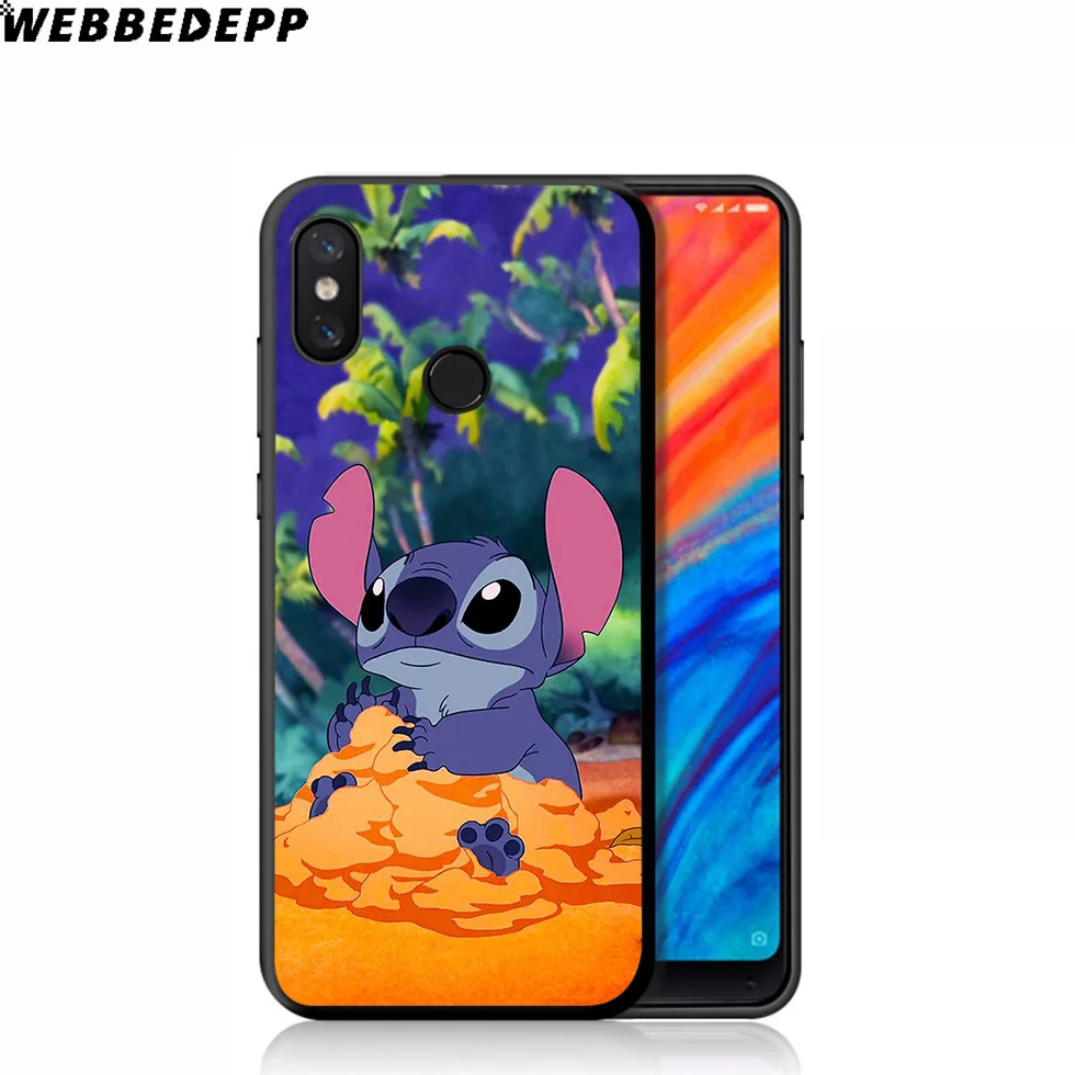 WEBBEDEPP с рисунком из мультфильма «Лило Стич» мягкий чехол для Xiaomi mi 9T 9 8 SE 6 A1 A2 A3 Lite mi A1 mi A2 mi A3 mi F1 макс 3 mi 8 CC9E CC9