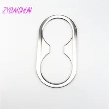 Высокое качество отделка из нержавеющей стали держатель стакана воды украшения полоски для Volkswagen VW Jetta MK6 2012- авто аксессуары