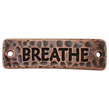 

40*12mm Commonly DIY Bracelet Fixed and Link Accessories,Antique Copper tone Metal Bent Bracelets Connector Accessories-10055009